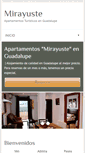 Mobile Screenshot of apartamentosmirayuste.com